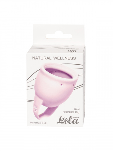 Menstrual Cup Natural Wellness Orchid Big 20ml 4000-12lola