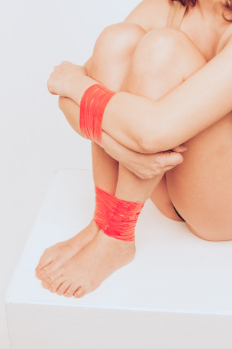 Bondage Tape Vanilla Endorphin Red 1169-01lola