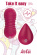 Pulsating Vaginal Balls with remote control Take it Easy Era Wine red 9021-09lola
