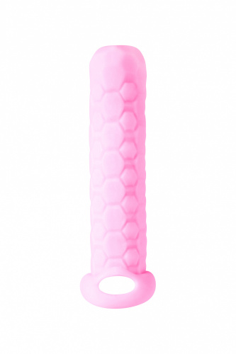 Penis sleeve Homme Long Pink for 9-12 cm 7008-02lola