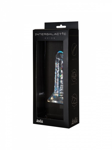 Transparent dildo Intergalactic Orion 7080-09Lola