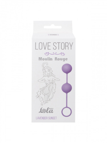 Vaginal Balls Medium Level Love Story Moulin Rouge Purple 3009-04lola