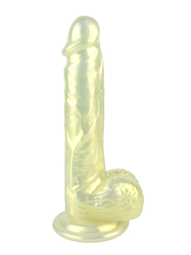 Pearlescent dildo Mabe Pearl Golden 9901-01lola