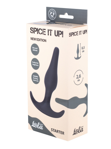 Anal plug Spice it up Starter Dark Grey 8007-02lola