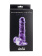 Transparent dildo Intergalactic Oxygen Purple 7084-02lola