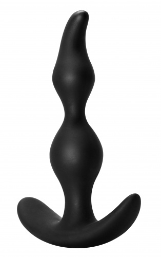 Bent Anal Plug Black 5002-03lola