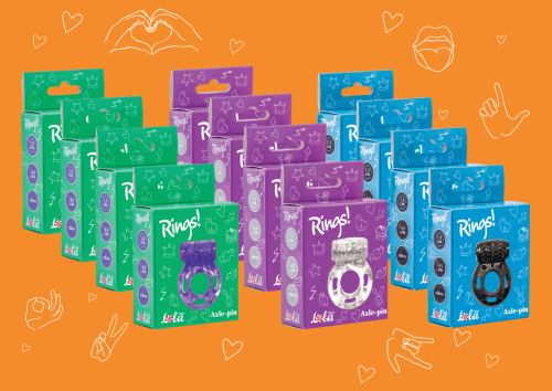 Showbox of Erection Rings Rings Axle-pin 12 pcs 0122-00lola