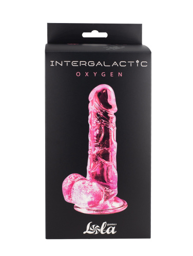 Transparent dildo Intergalactic Oxygen Pink 7084-01lola