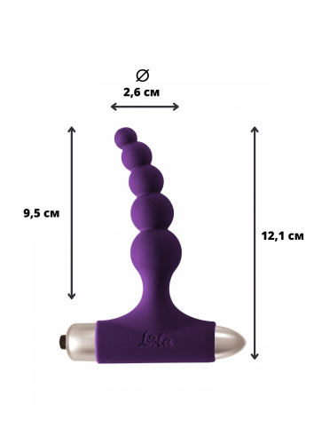 Vibrating Anal Plug Spice it up New Edition Splendor Ultraviolet 8017-04lola