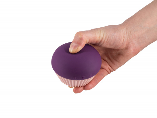 Vacuum-wave vibrating Blueberry Cupcake 9210-03lola