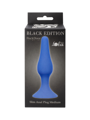 Slim Anal Plug Medium Blue 4206-02lola