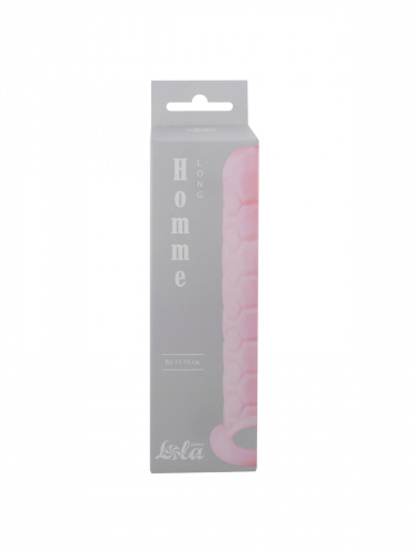 Penis sleeve Homme Long Pink for 11-15 cm 7009-02lola