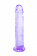 Transparent dildo Intergalactic Distortion Purple 7081-02lola