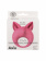 Rechargeable ring for clitoral stimulation MiMi Animals Kitten Kiki Pink 7200-01lola