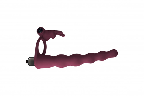 Strap-on Pure Passion Bunny Wine red 1202-02lola