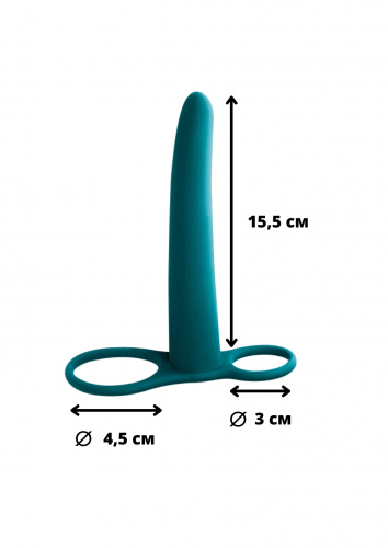 Strap-on Pure Passion Gimlet Green 1200-03lola