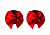 Pasties Burlesque Blaze Red 3637-02lola