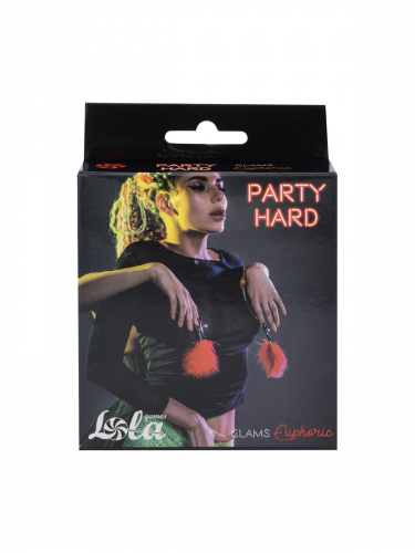 Clamps Party Hard Euphoric Red 1131-02lola