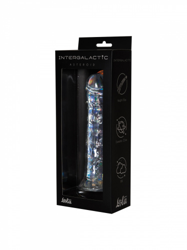Transparent dildo Intergalactic Asteroid 7080-01Lola