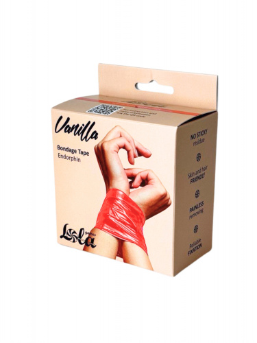 Bondage Tape Vanilla Endorphin Red 1169-01lola