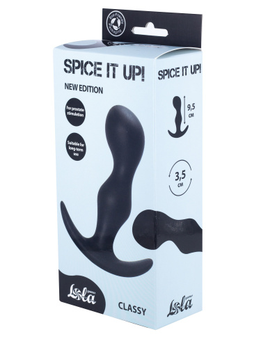 Anal plug Spice it up Classy Black 8013-01lola