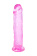 Transparent dildo Intergalactic Distortion Pink 7081-01lola