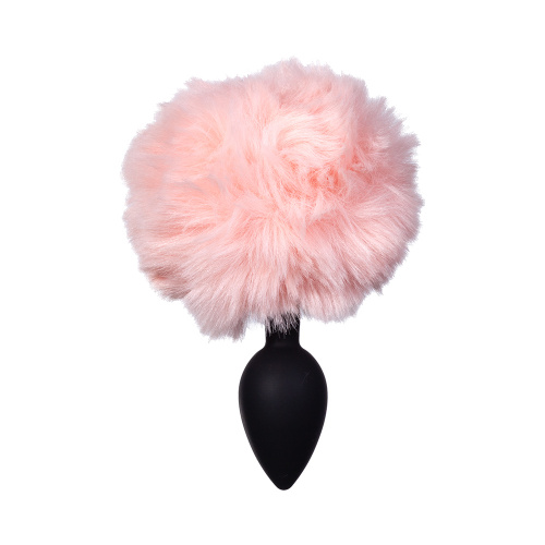 Tail Anal Plug Emotions Fluffy Pink 4017-02lola