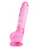 Transparent dildo Intergalactic Luminous Pink 7086-01lola