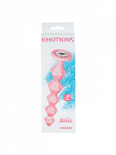 Anal Beads Emotions Chummy pink 1401-01lola