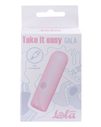 Rechargeable Vibrobullet Take it Easy Gala pink 9024-02lola