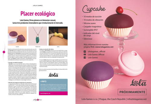 Placer ecológico: Ducky 2.0. Liberty Leaf, Cupcake