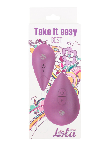 Vibrating egg Take it Easy Best purple 9021-03lola