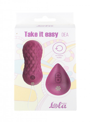 Rotating Vaginal Balls with remote control Take it Easy Dea Purple 9021-06lola