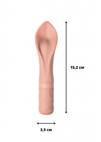 Rechargeable Vibrator Universe Mamacita’s Fantastic Shield Beige 9604-02lola