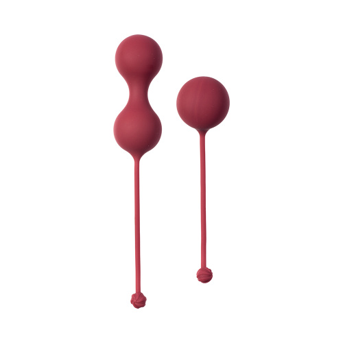 Vaginal Balls Set for Easy and Medium Level Love Story Carmen Wine Red 3011-02lola