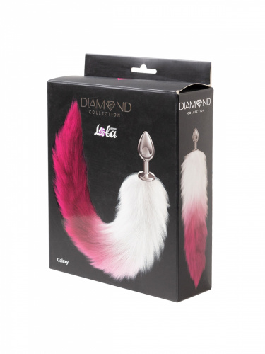 Tail Anal Plug Diamond Galaxy Pink 4019-02lola