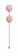 Vaginal balls  Love Story Empress Tea Rose 3008-02lola