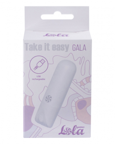 Rechargeable Vibrobullet Take it Easy Gala white 9024-01lola