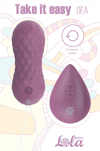 Rotating Vaginal Balls with remote control Take it Easy Dea Purple 9021-06lola