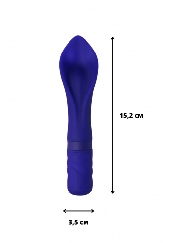 Rechargeable Vibrator Universe Mamacita’s Fantastic Shield Blue 9604-01lola