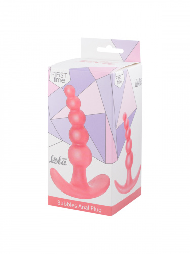 Bubbles Anal Plug Pink 5001-01lola