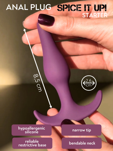 Anal plug Spice it Up Starter Ultraviolet 8007-04lola