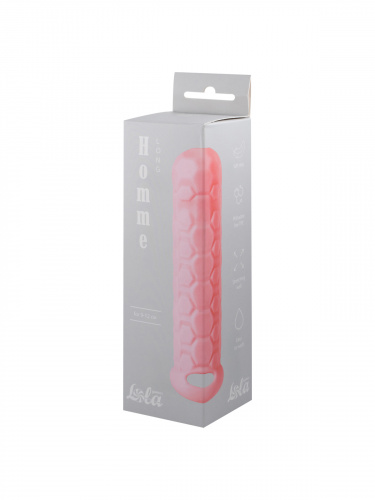 Penis sleeve Homme Long Pink for 9-12 cm 7008-02lola