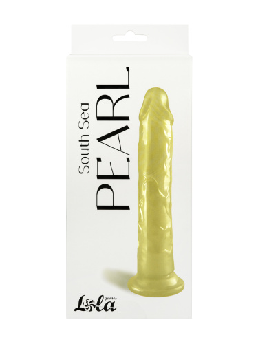 Pearlescent dildo South Sea Pearl Golden 9902-01lola