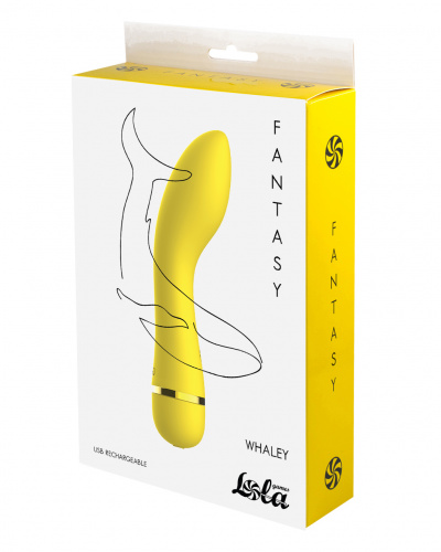 Rechargeable vibrator Fantasy Whaley Yellow 7911-01lola