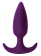 Anal plug with a misplaced centre of gravity Spice it up Delight Ultraviolet 8010-04lola