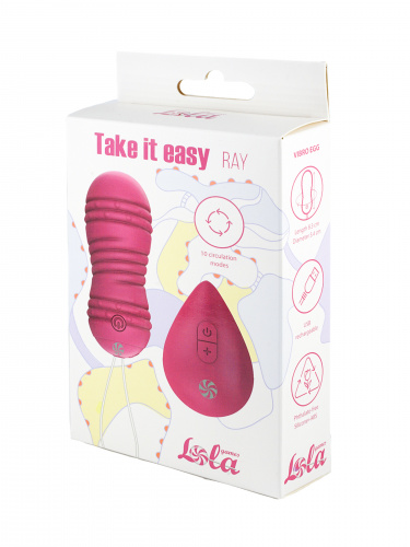 Circulating Vaginal Balls with remote control Take it Easy Ray Pink 9021-10lola