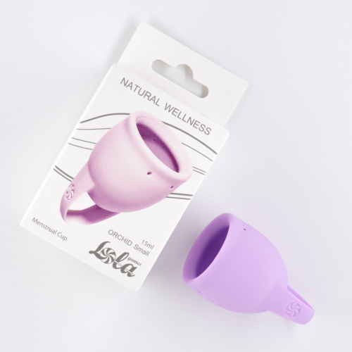 Menstrual Cup Natural Wellness Orchid Small 15ml 4000-13lola