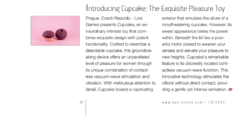 Cupcake: The Exquisite Pleasure Toy