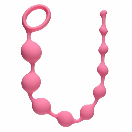 Anal Long Pleasure Chain Pink 4103-01lola